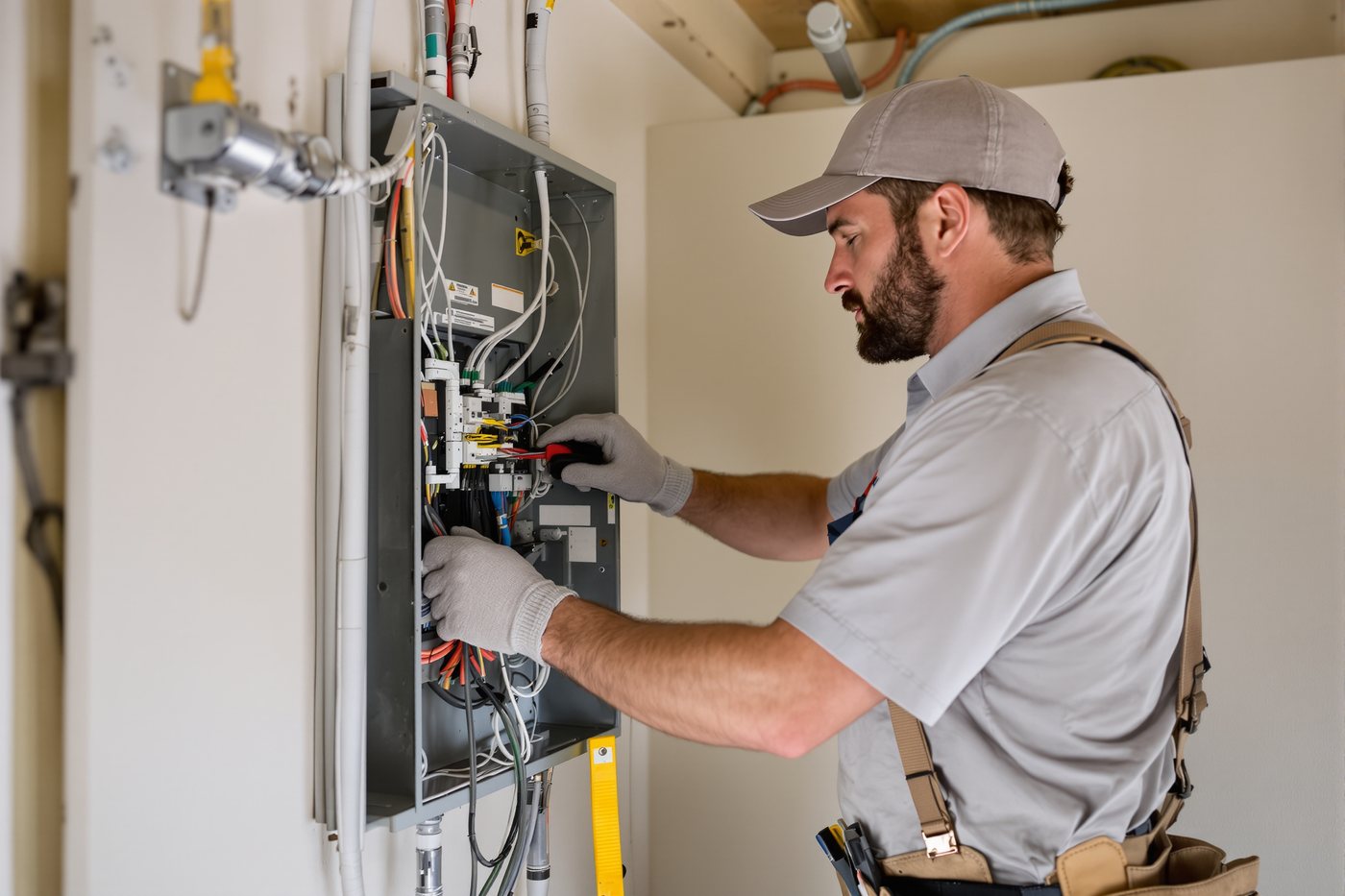 Installing new panel